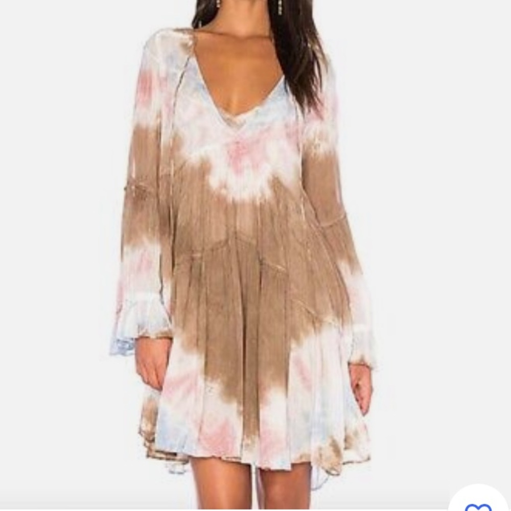 Young Fabulous & Broke Rosa Tie Dye Short Dress